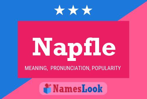 Póster del nombre Napfle