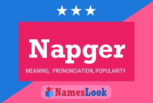 Póster del nombre Napger