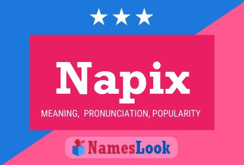 Póster del nombre Napix