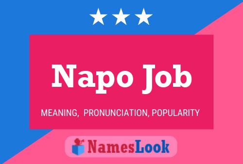 Póster del nombre Napo Job