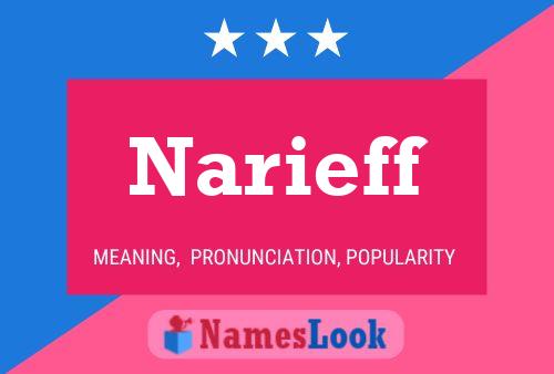 Póster del nombre Narieff