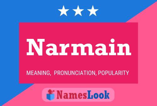 Póster del nombre Narmain