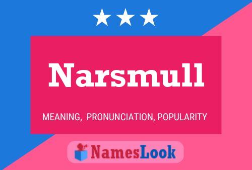 Póster del nombre Narsmull