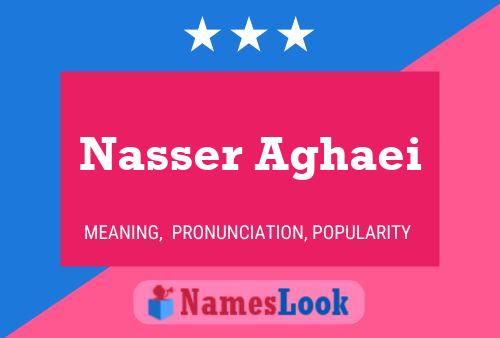 Póster del nombre Nasser Aghaei