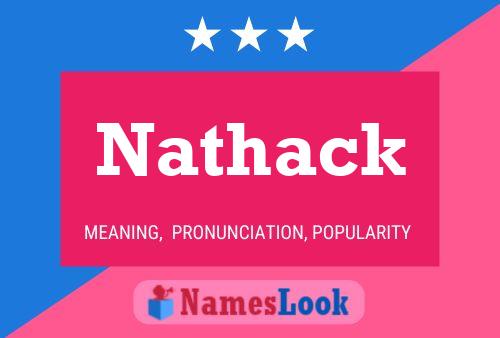 Póster del nombre Nathack