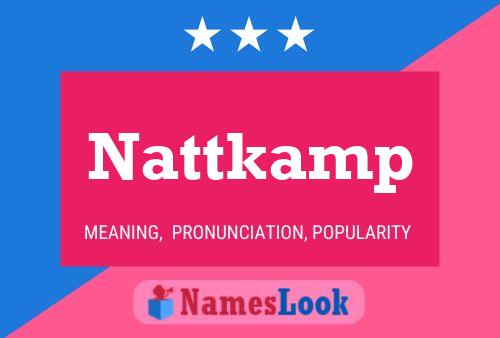 Póster del nombre Nattkamp