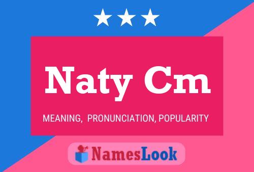 Póster del nombre Naty Cm