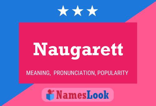 Póster del nombre Naugarett