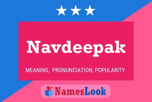 Póster del nombre Navdeepak