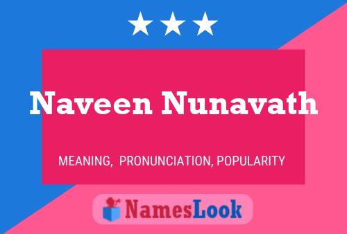 Póster del nombre Naveen Nunavath