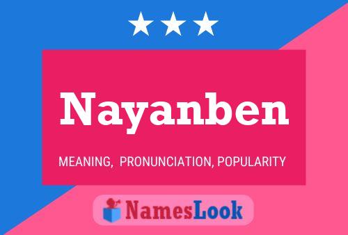 Póster del nombre Nayanben