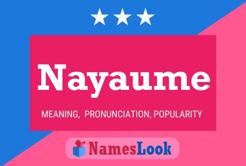 Póster del nombre Nayaume