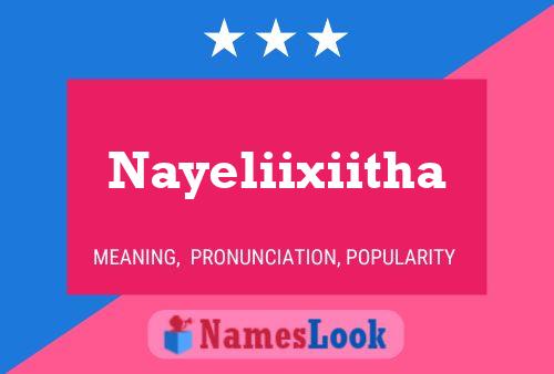 Póster del nombre Nayeliixiitha