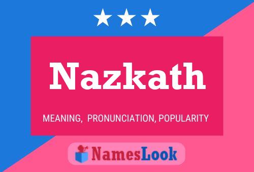 Póster del nombre Nazkath