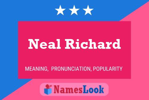 Póster del nombre Neal Richard