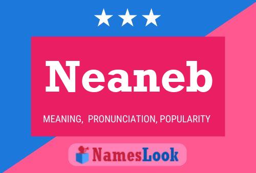 Póster del nombre Neaneb