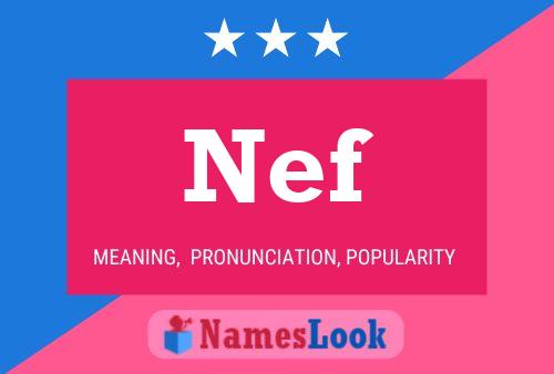 Póster del nombre Nef