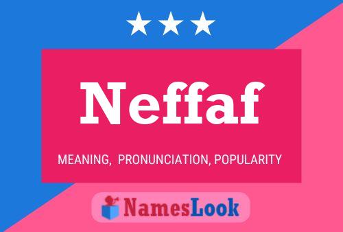 Póster del nombre Neffaf