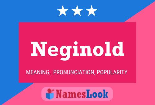 Póster del nombre Neginold