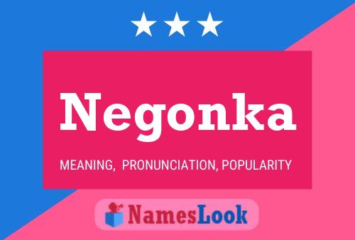 Póster del nombre Negonka