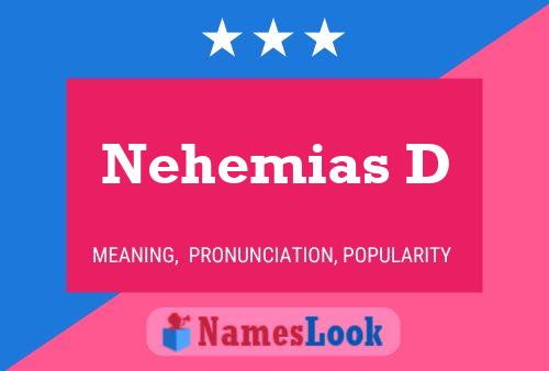 Póster del nombre Nehemias D