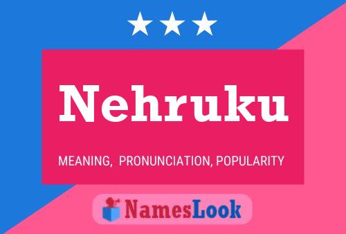 Póster del nombre Nehruku