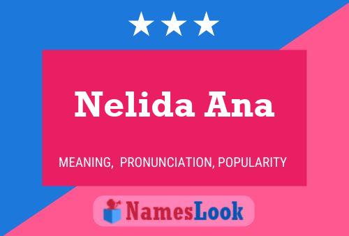 Póster del nombre Nelida Ana