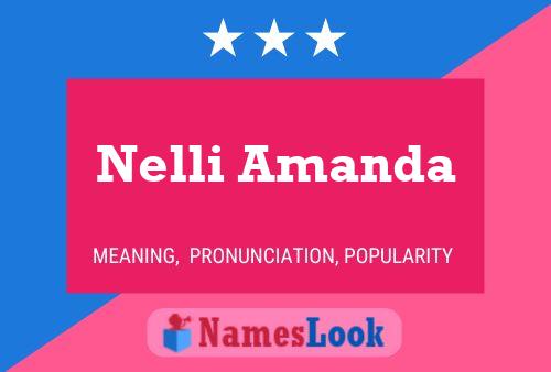 Póster del nombre Nelli Amanda