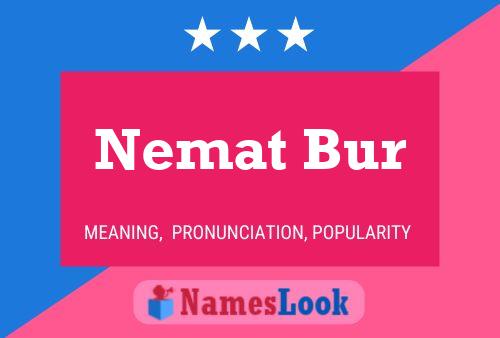 Póster del nombre Nemat Bur