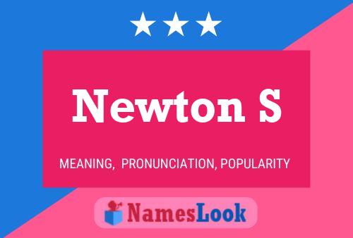 Póster del nombre Newton S