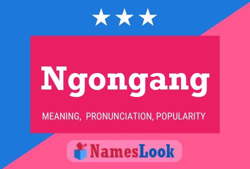 Póster del nombre Ngongang