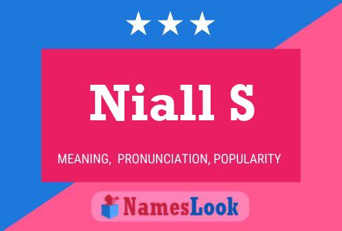 Póster del nombre Niall S