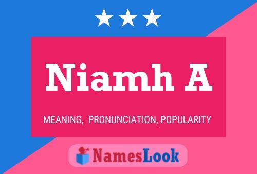 Póster del nombre Niamh A