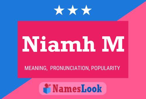 Póster del nombre Niamh M