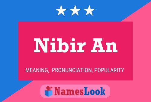 Póster del nombre Nibir An