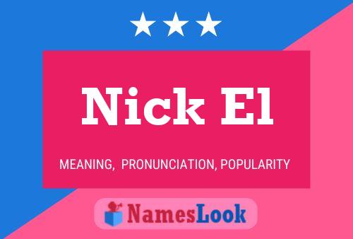 Póster del nombre Nick El