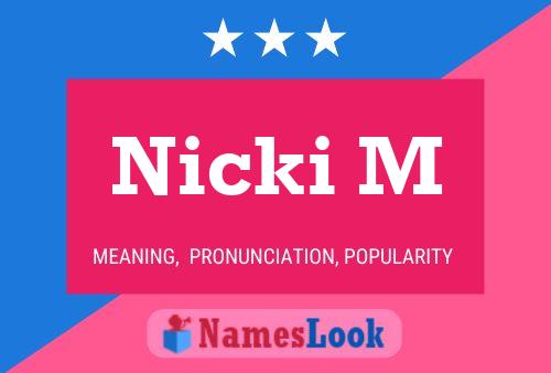 Póster del nombre Nicki M