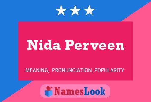 Póster del nombre Nida Perveen