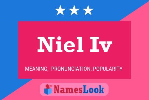 Póster del nombre Niel Iv