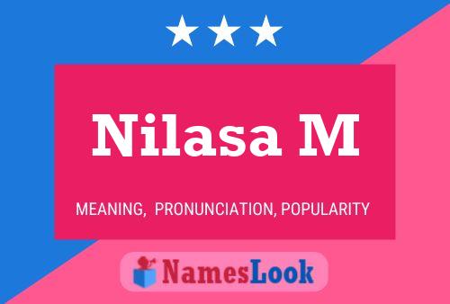 Póster del nombre Nilasa M