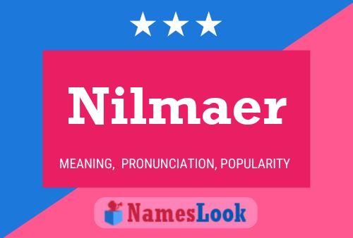 Póster del nombre Nilmaer