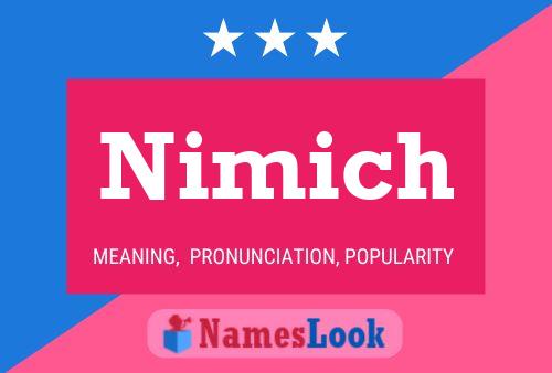 Póster del nombre Nimich