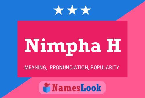 Póster del nombre Nimpha H