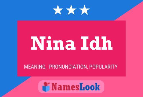 Póster del nombre Nina Idh