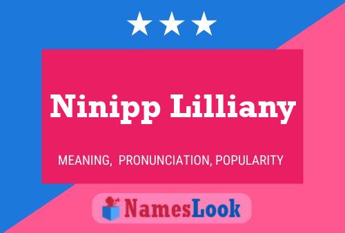 Póster del nombre Ninipp Lilliany