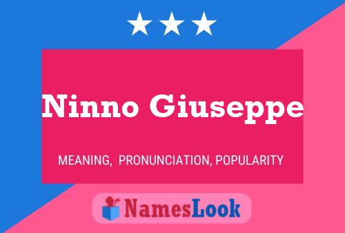 Póster del nombre Ninno Giuseppe