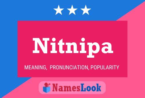 Póster del nombre Nitnipa