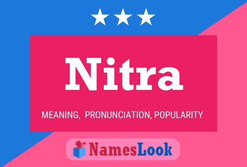 Póster del nombre Nitra