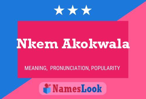 Póster del nombre Nkem Akokwala