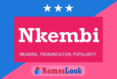 Póster del nombre Nkembi